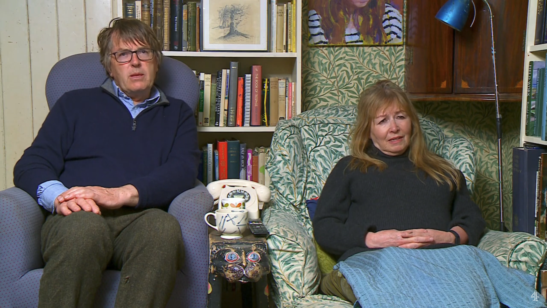 Giles and Mary on Gogglebox