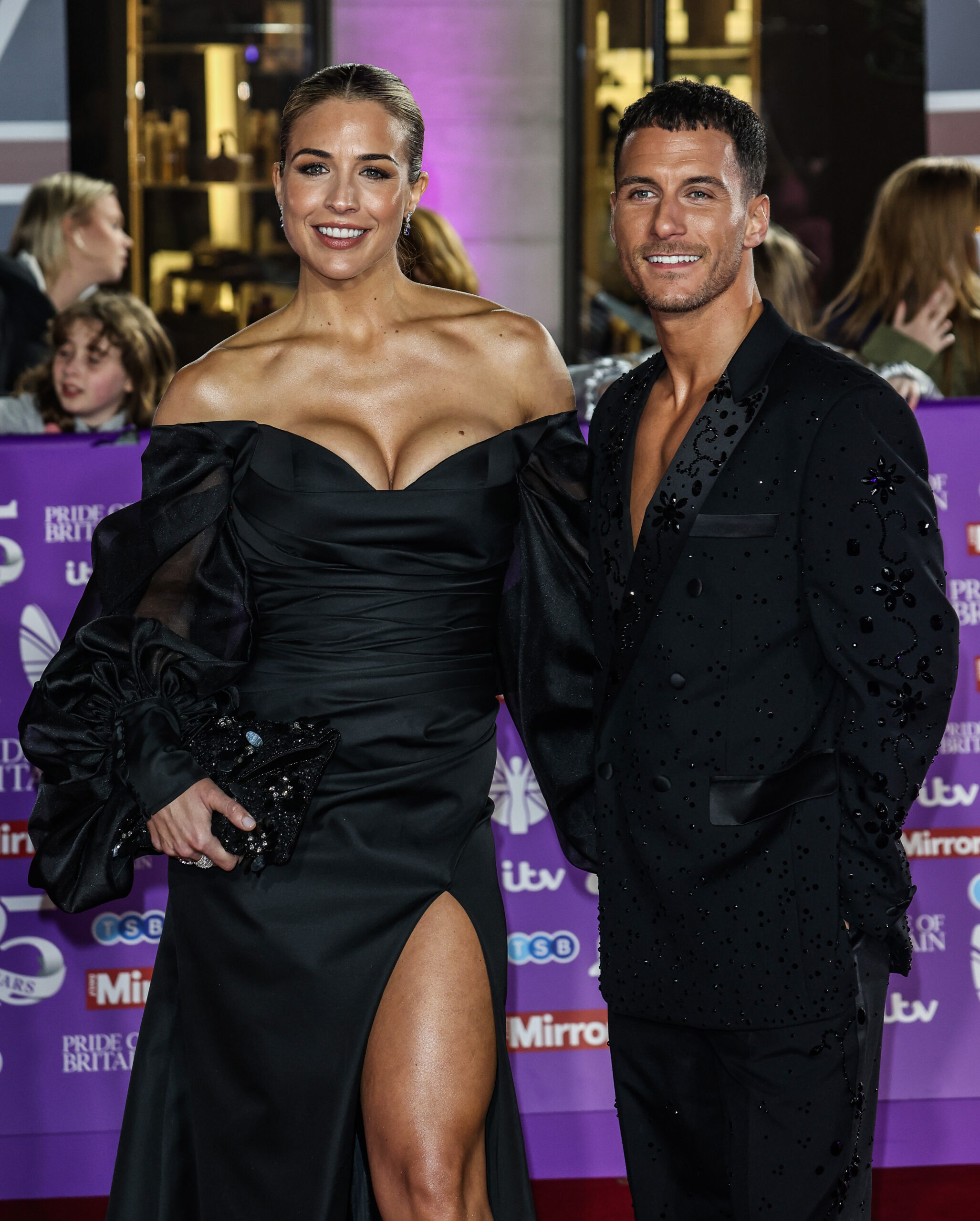 Gemma Atkinson and Gorka Marquez smiling
