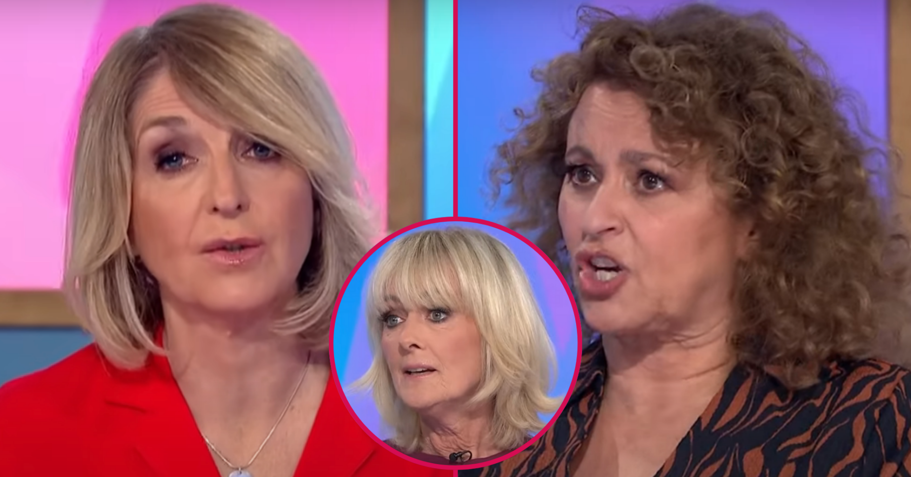Kaye Adams, Jane Moore, Nadia Sawalha on Loose Women