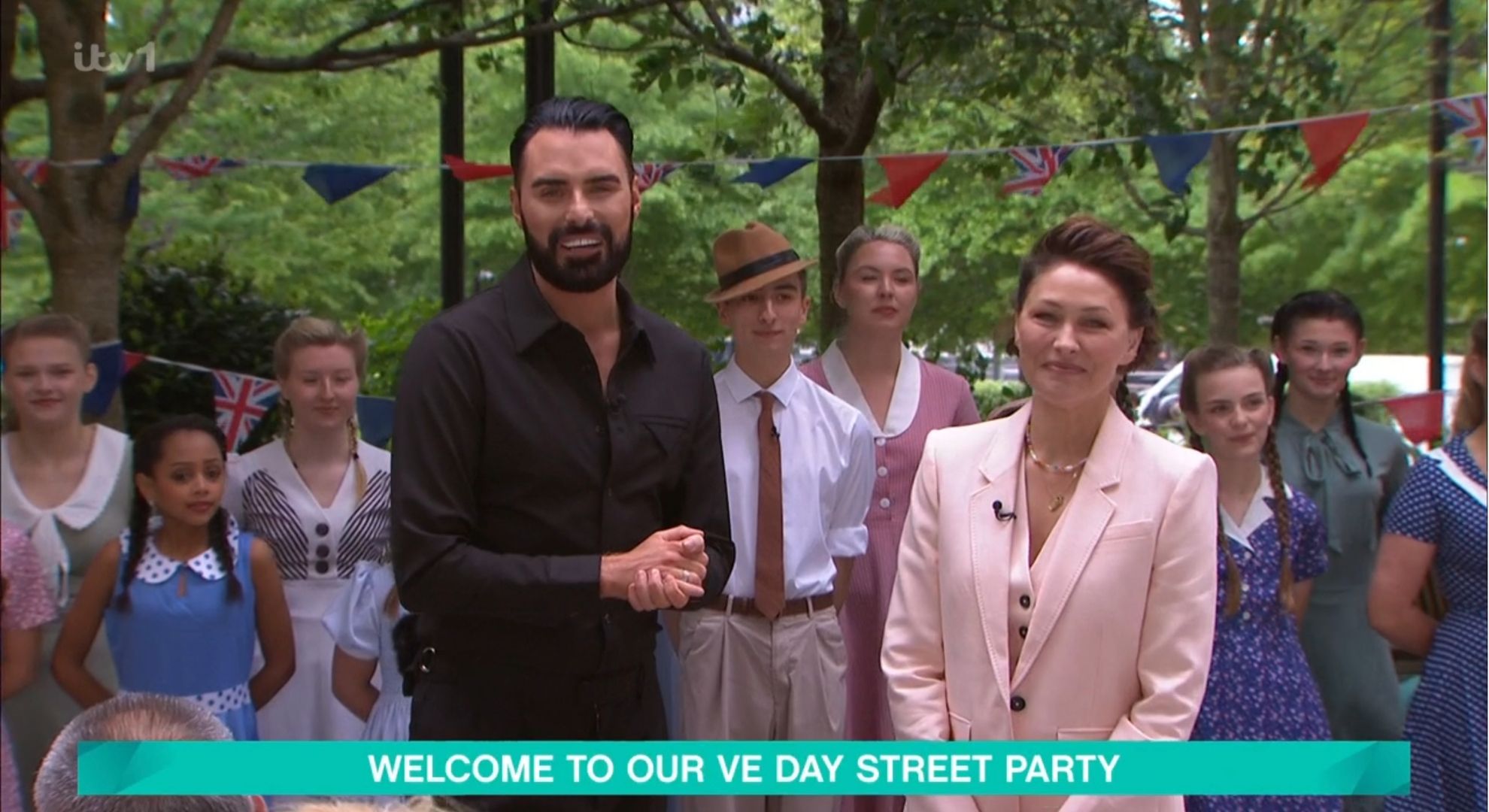 Rylan Clark and Emma Willis hosting This Morning 