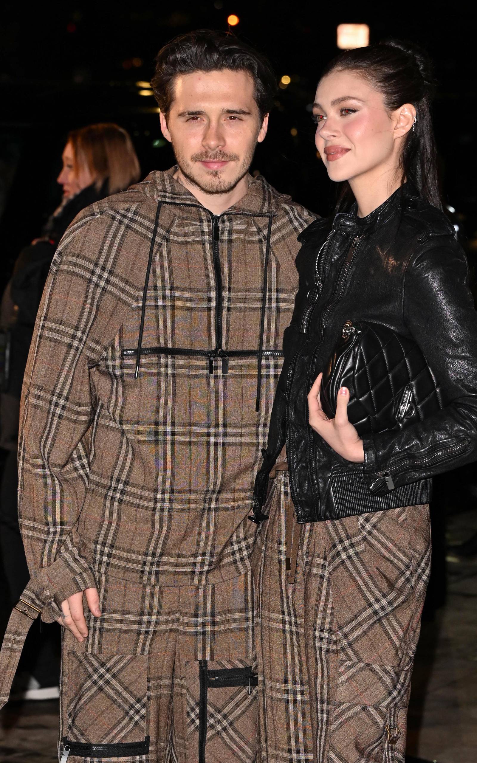 Brooklyn Beckham and Nicola Peltz pose for pics