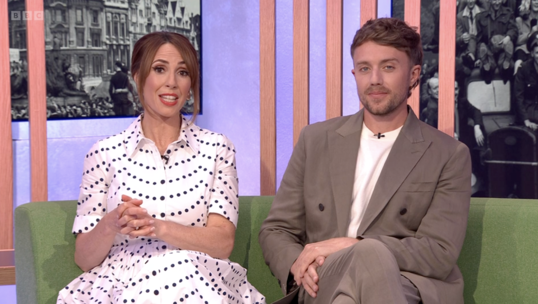 Alex Jones and Roman Kemp on The One Show