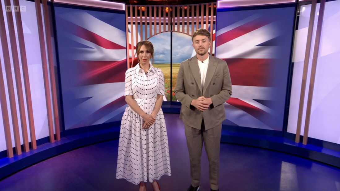 Alex Jones and Roman Kemp on The One Show