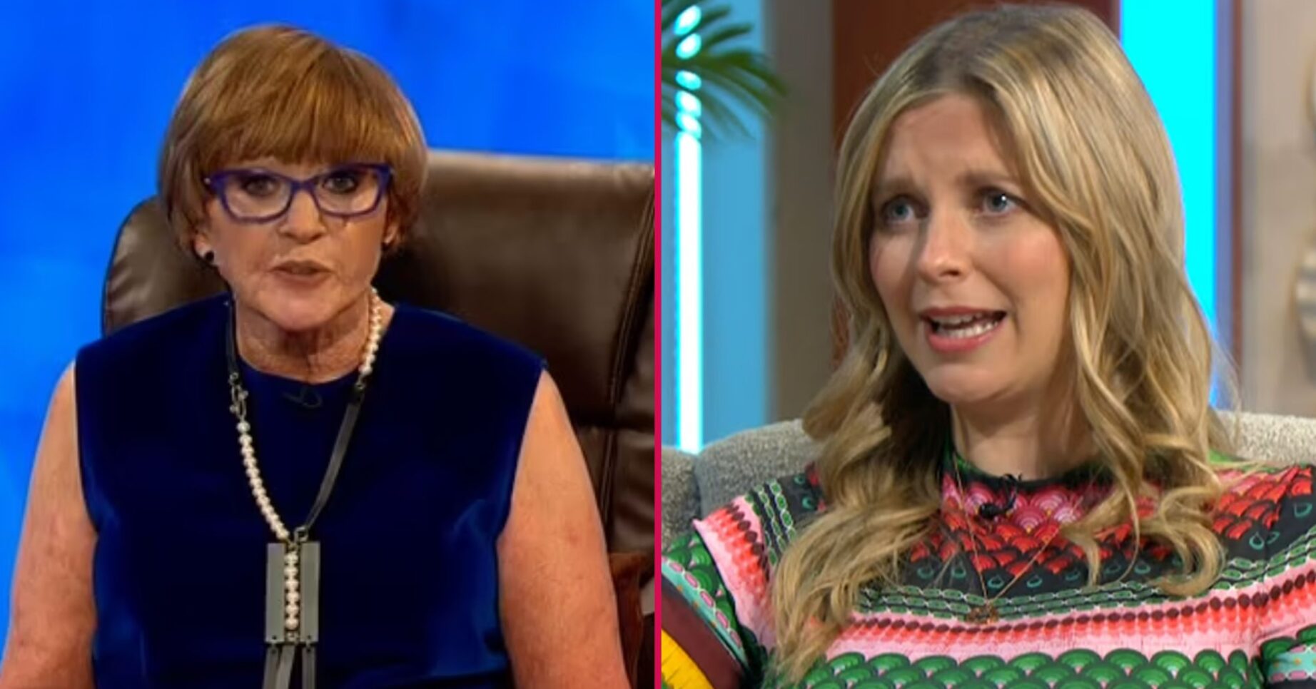 Anne Robinson and Rachel Riley