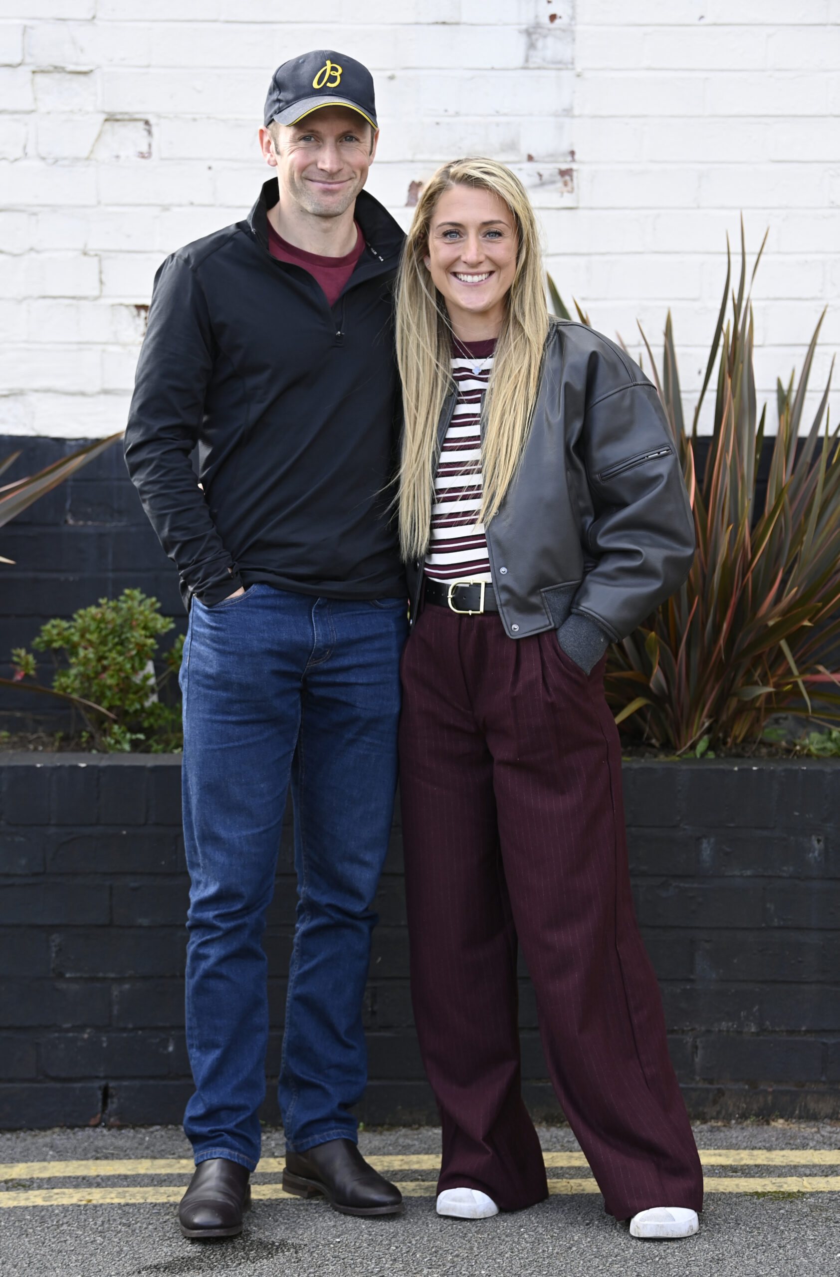 Laura and Jason Kenny smiling
