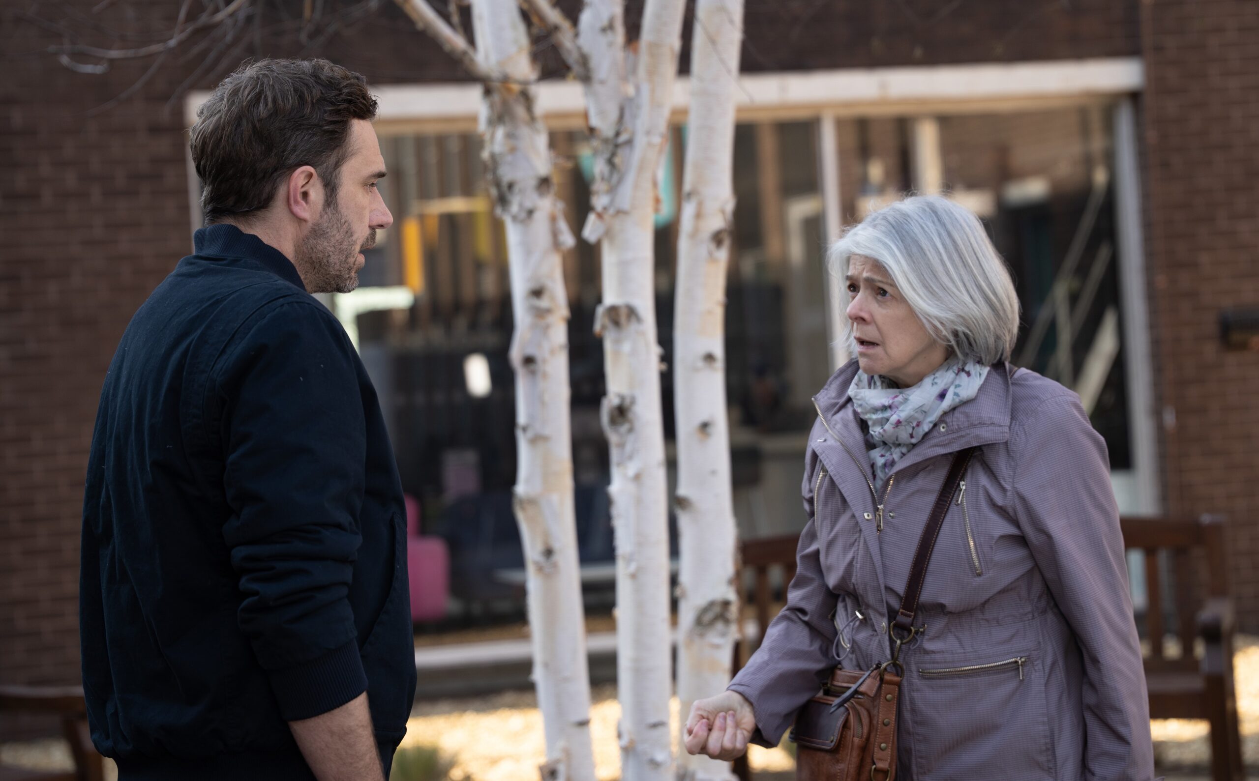 John with Aidan's mum