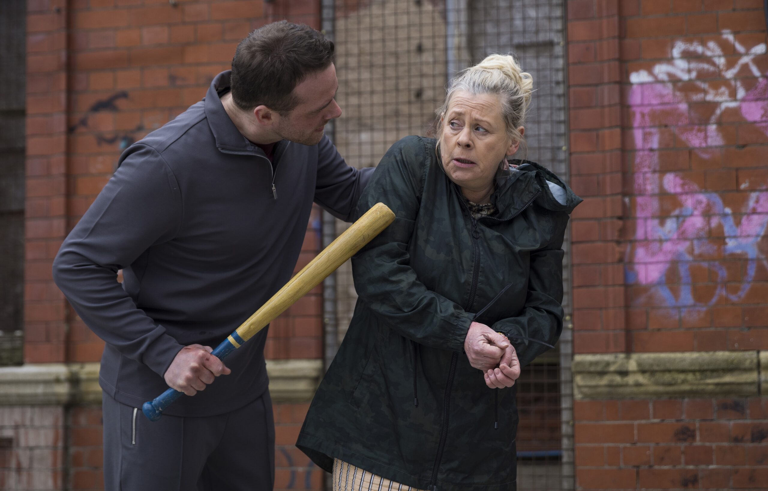 Coronation Street's Mick threatening Bernie