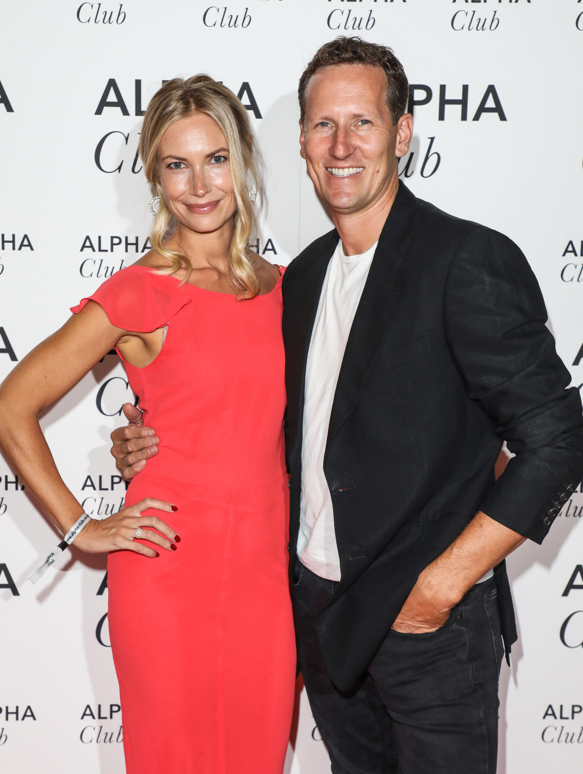 Brendan Cole and Zoe Hobbs at event