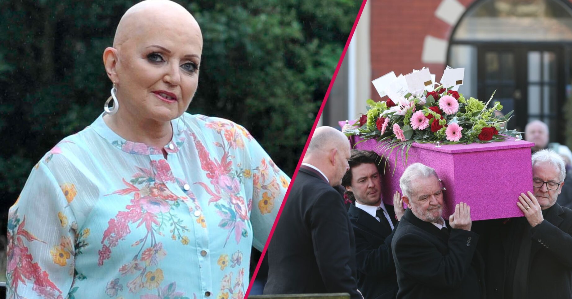 Linda Nolan / Linda's coffin