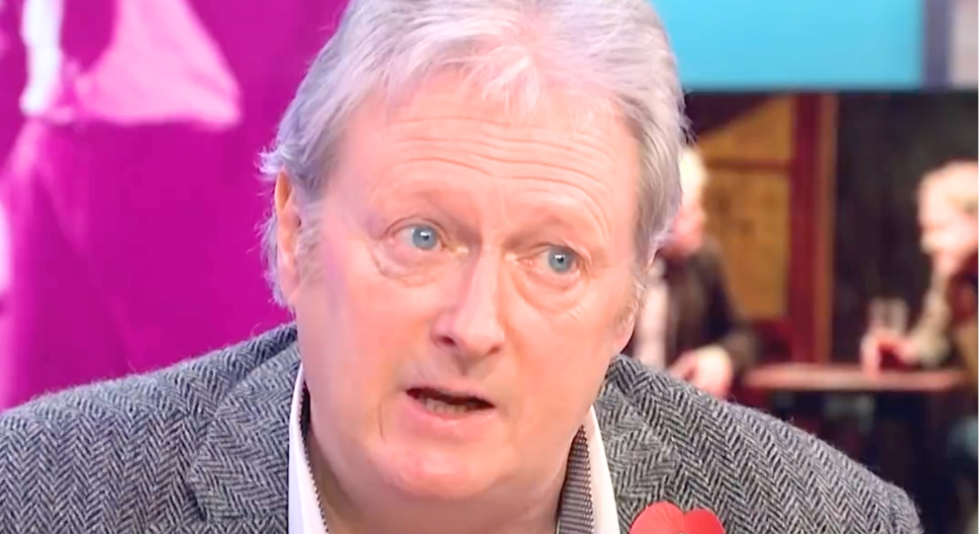Charlie Lawson serious