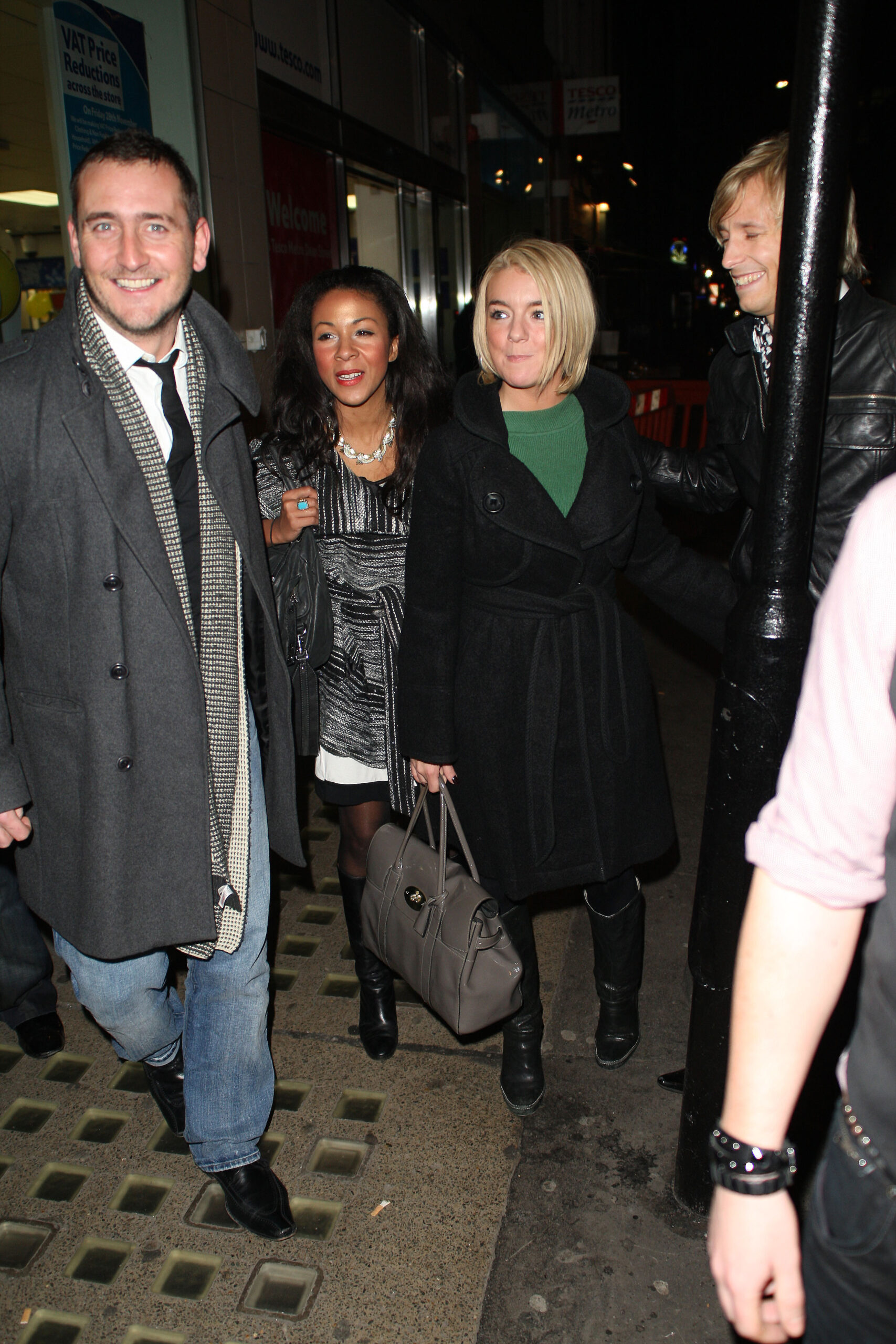 Sheridan and Will outside