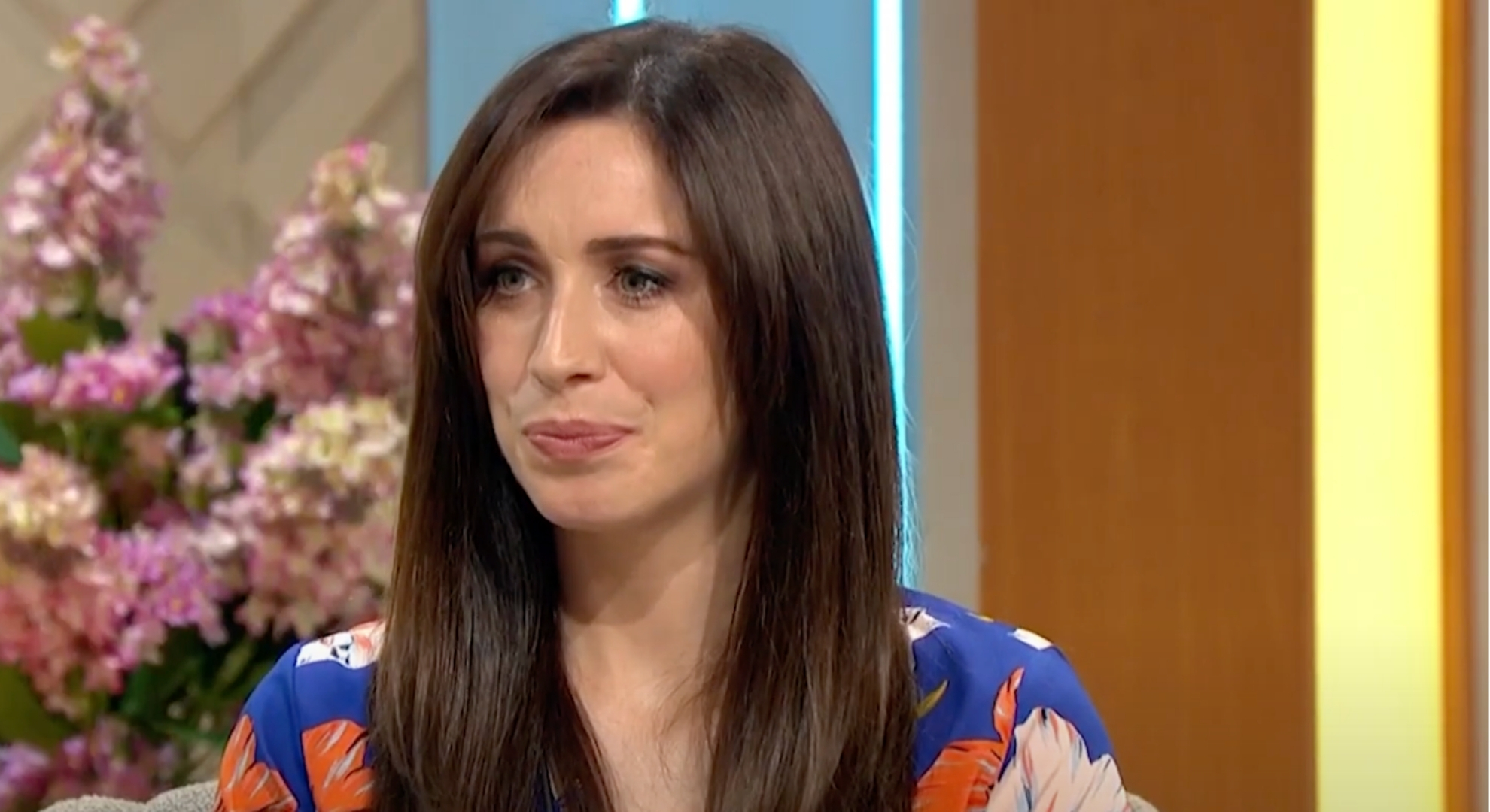 Coronation Street's Julia Goulding serious