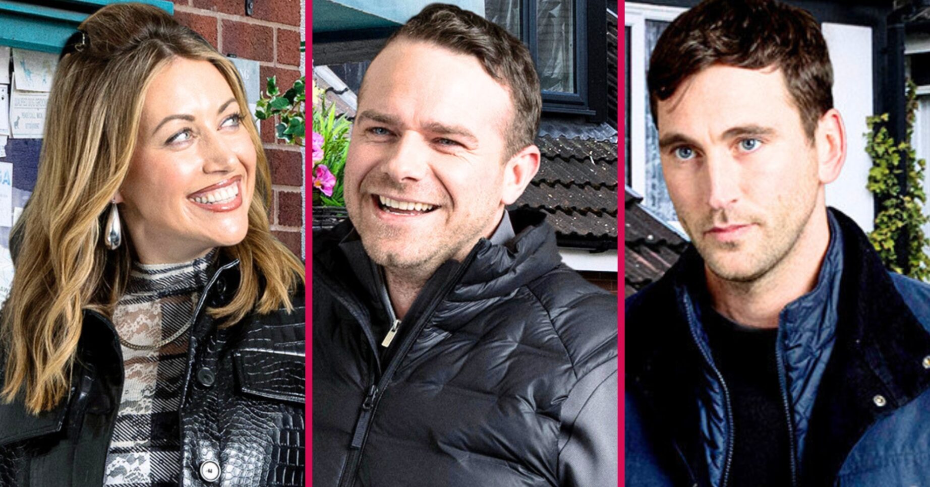 Coronation Street's Lou, Mick, Kit