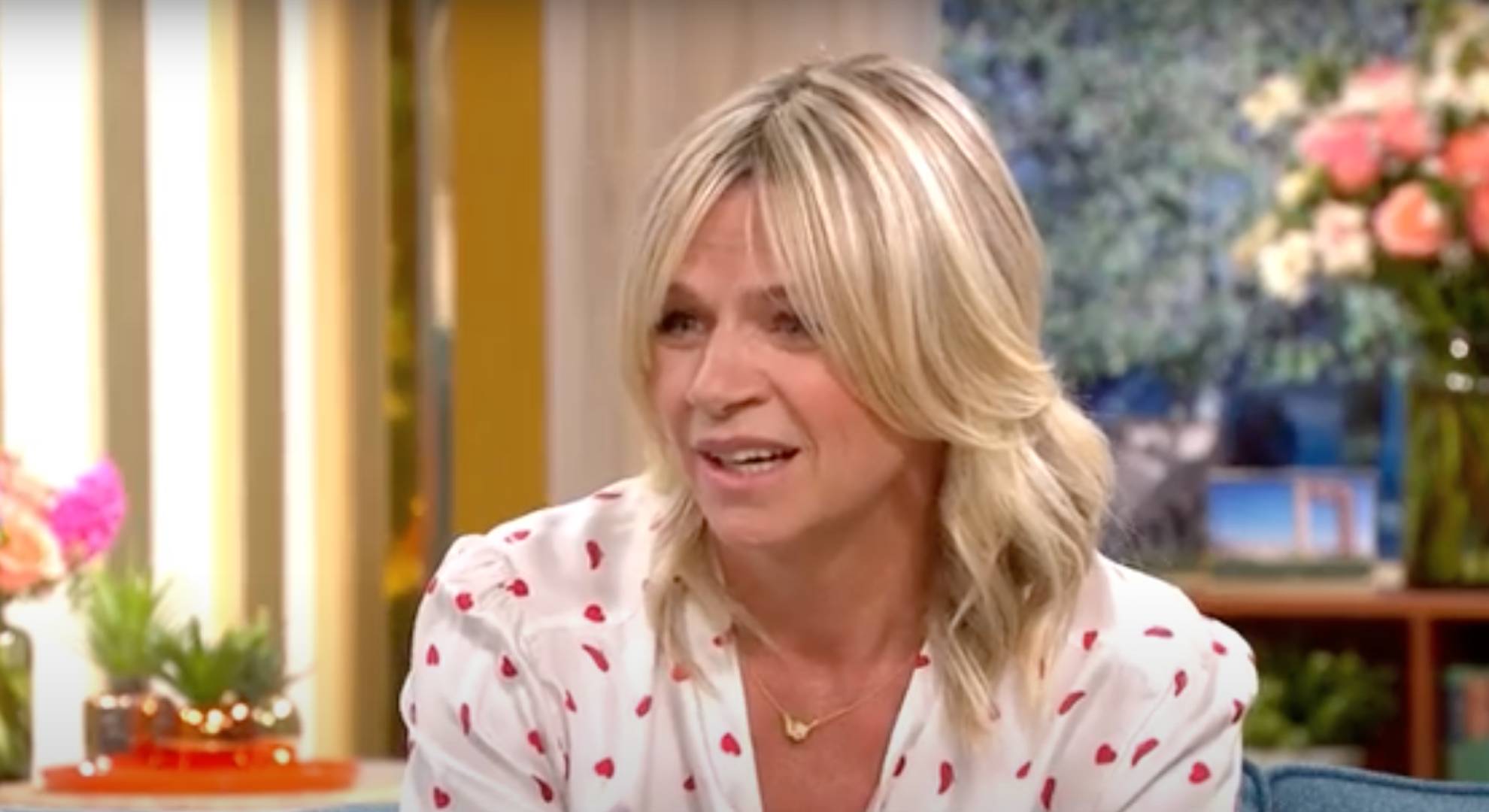 Zoe Ball speaking