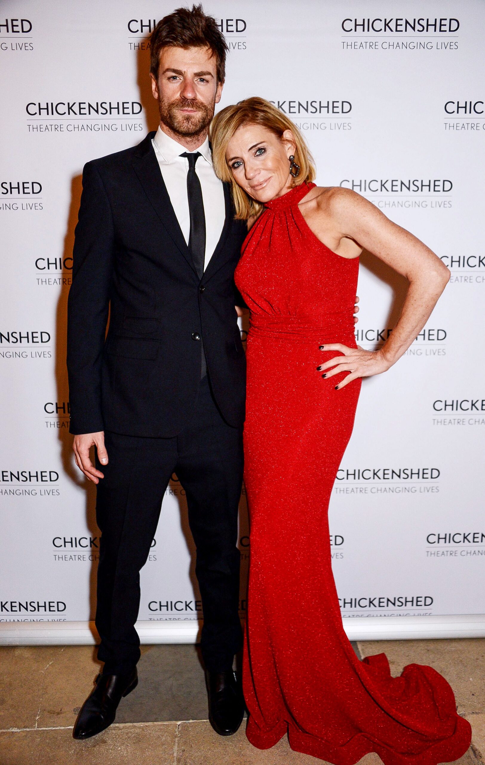 Michelle Collins and her husband