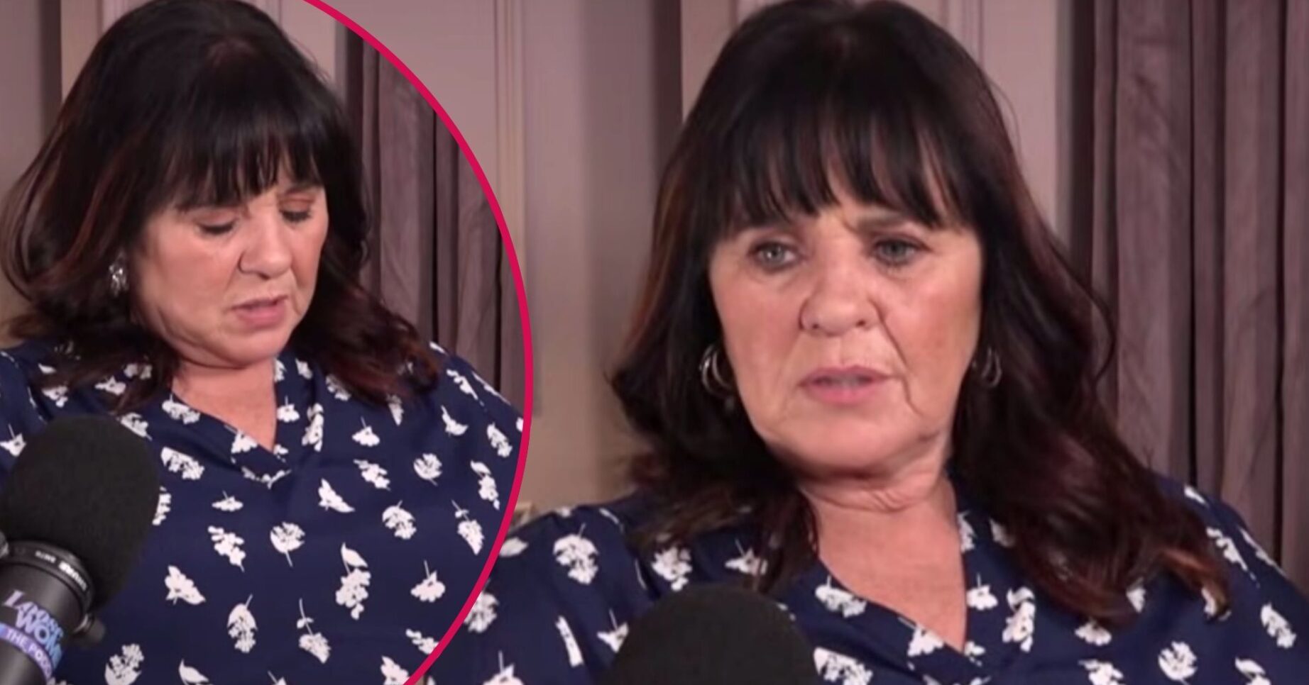 Coleen Nolan looks concerned