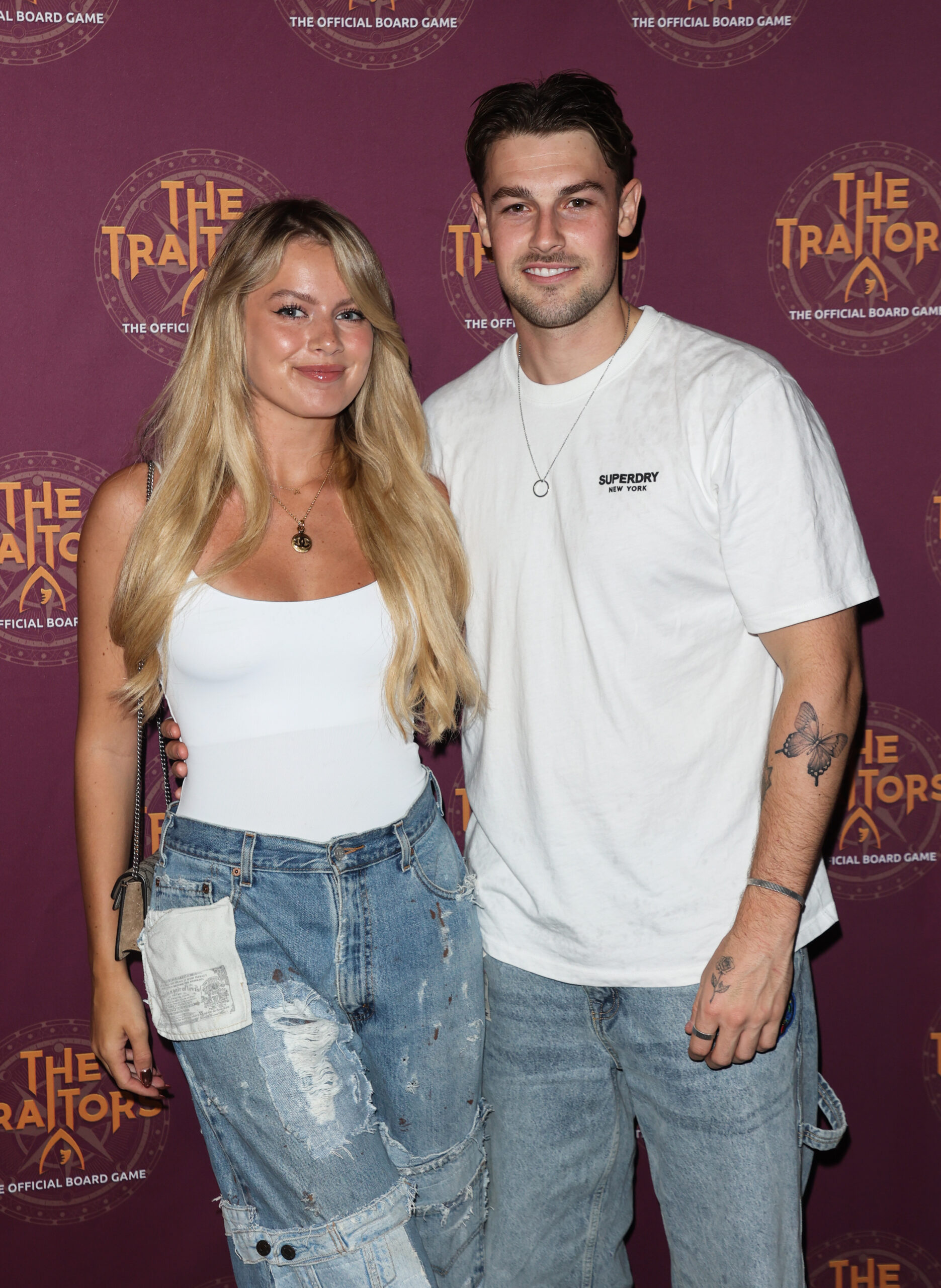 Tasha Ghouri and Andrew Le Page on the red carpet