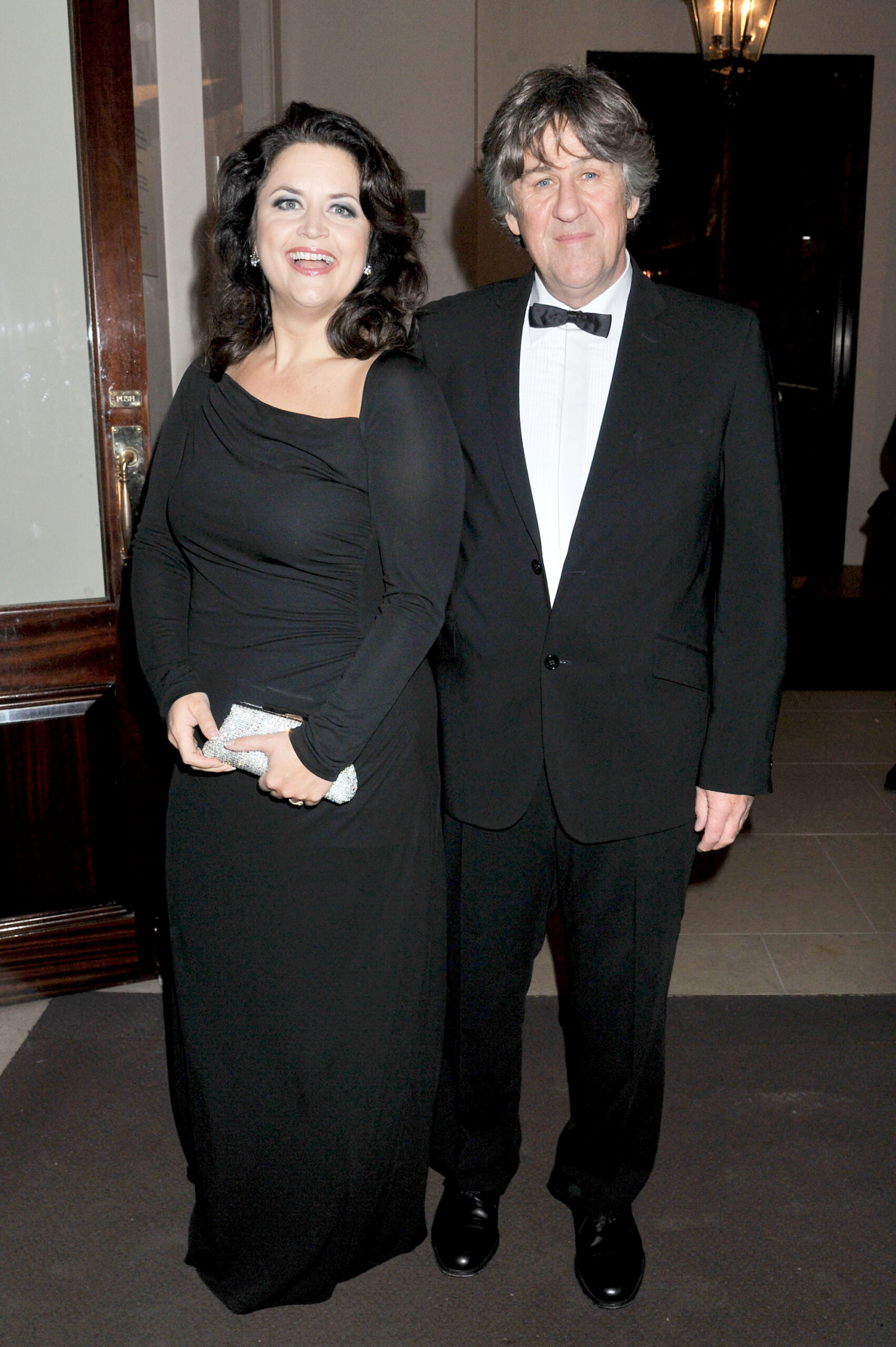 Ruth Jones and her husband David Peet