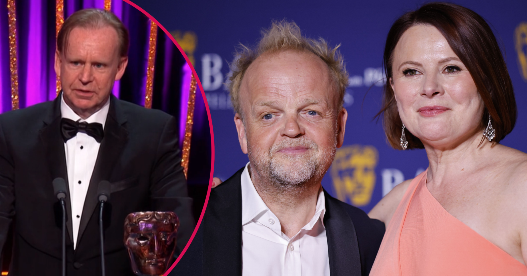 Toby Jones and Monica Dolan from Mr Bates vs The Post Office