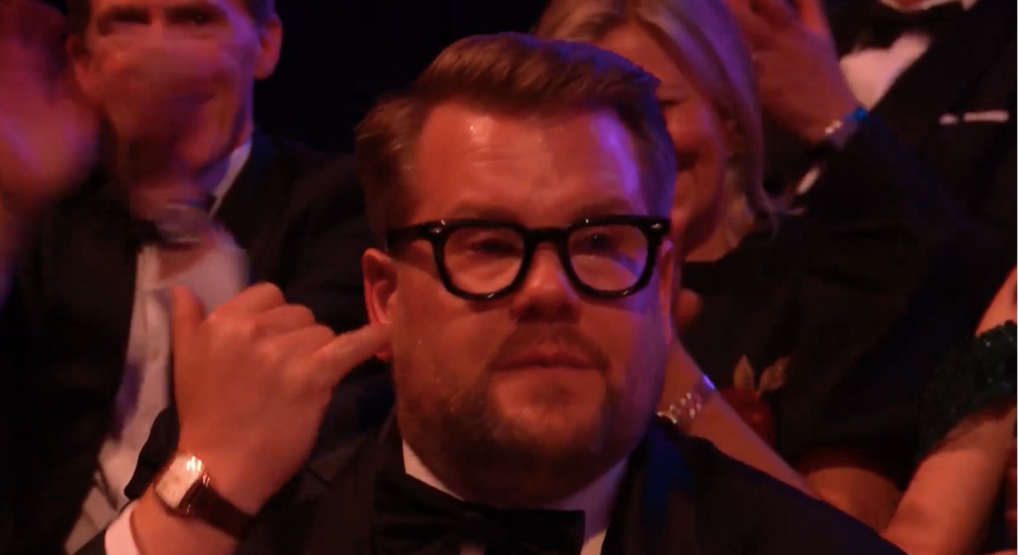 James Corden at BAFTAs