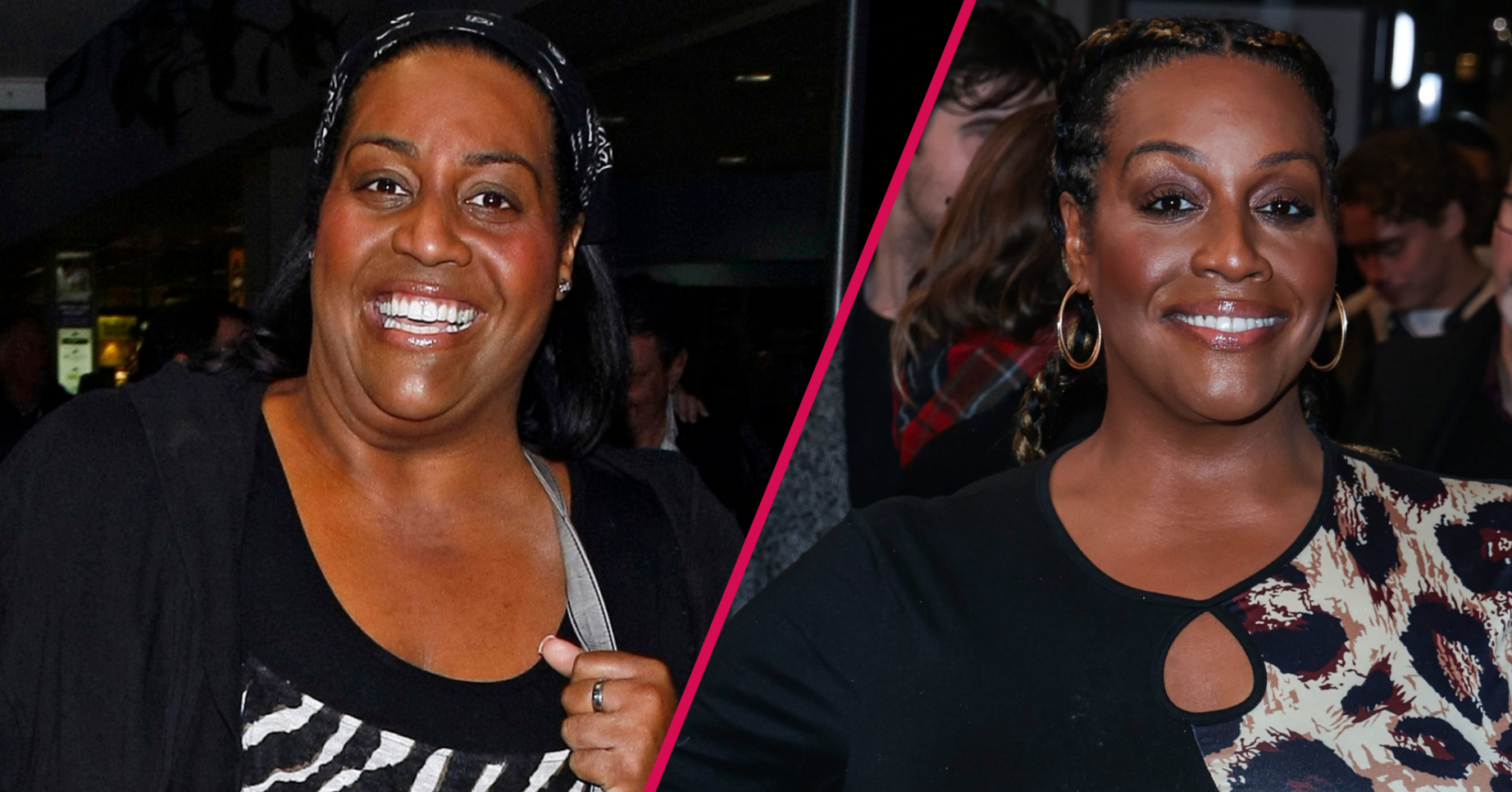 Alison Hammond before and after weight loss