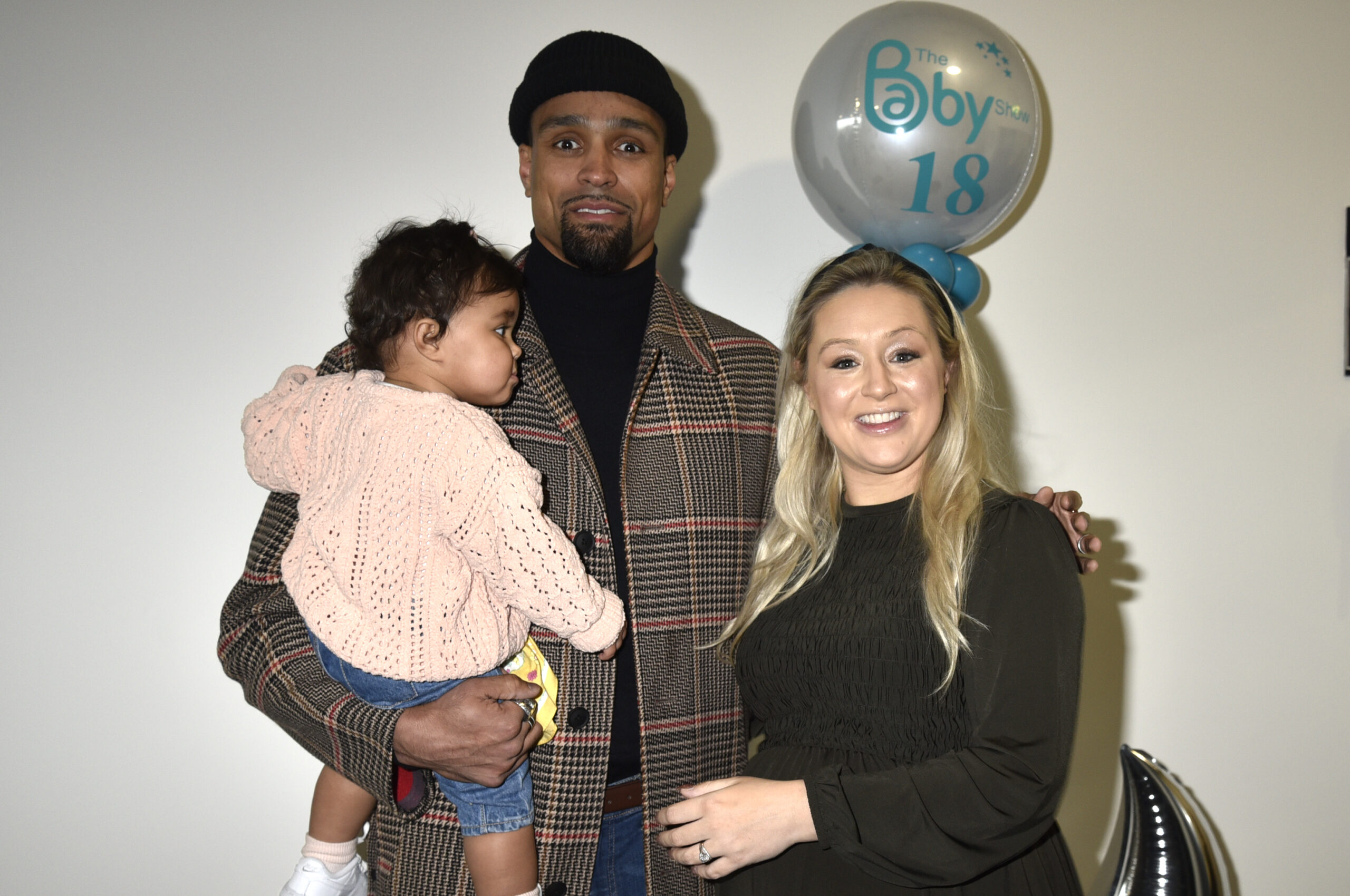 Ashley Banjo and his wife and kids
