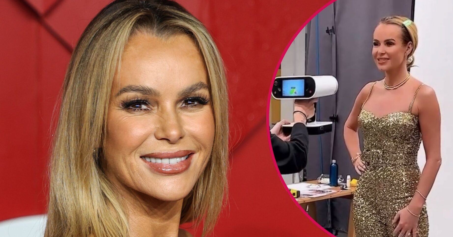 Amanda Holden smiling