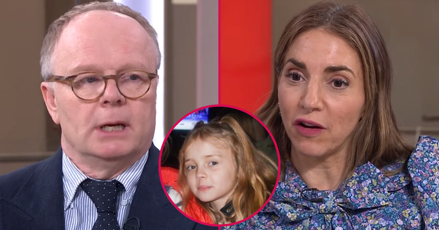 Jason Watkins, wife Clara and daughter Bessie