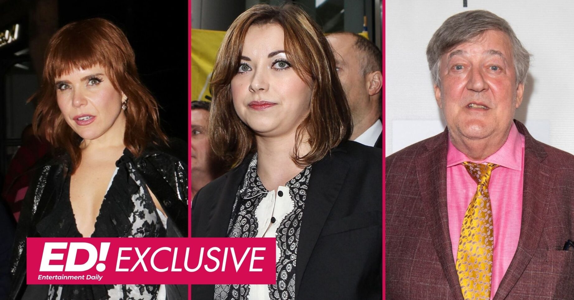 Paloma Faith, Charlotte Church, Stephen Fry