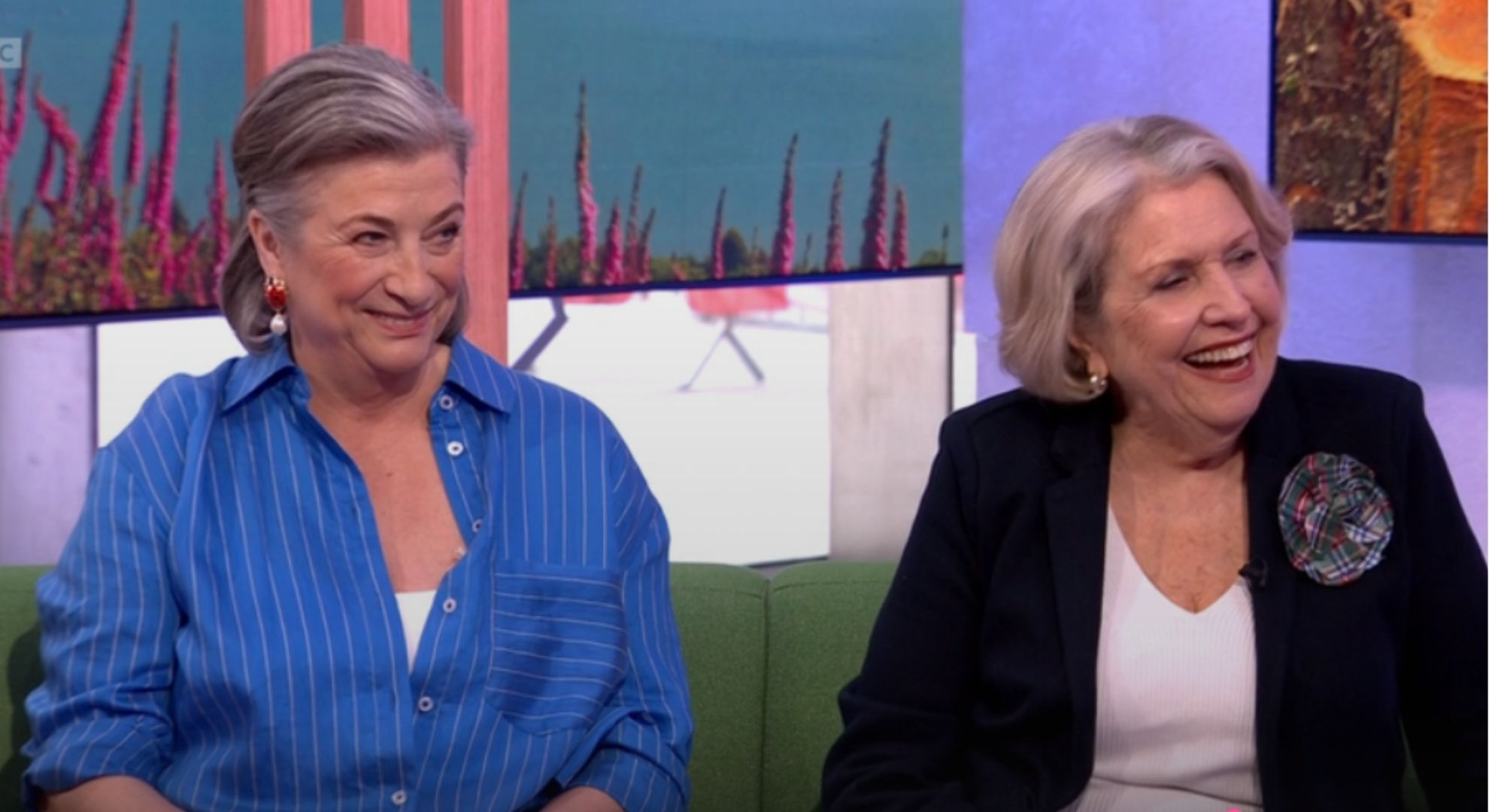 Caroline Quentin and Anne Reid on The One Show