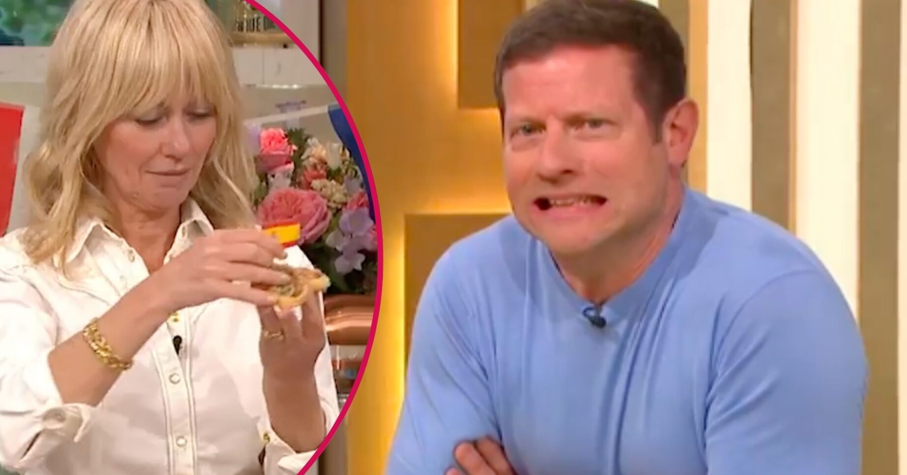 Dermot O'Leary and Clodagh McKenna on This Morning