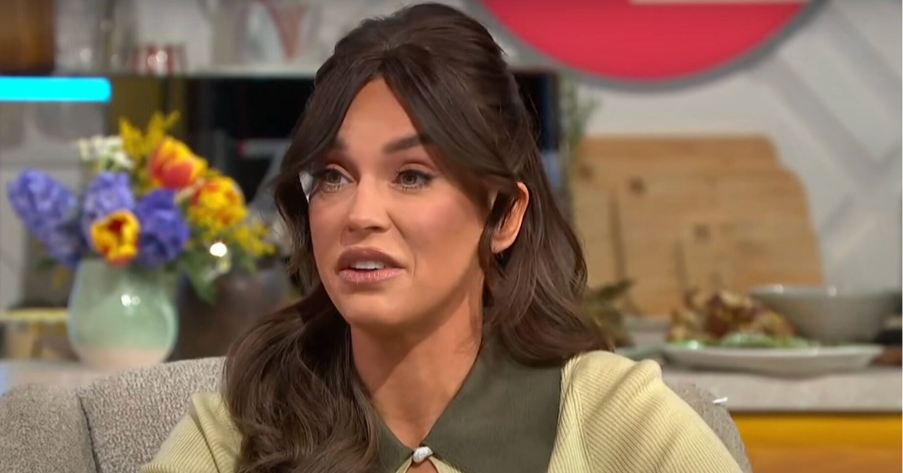 Vicky Pattison speaking on Lorraine