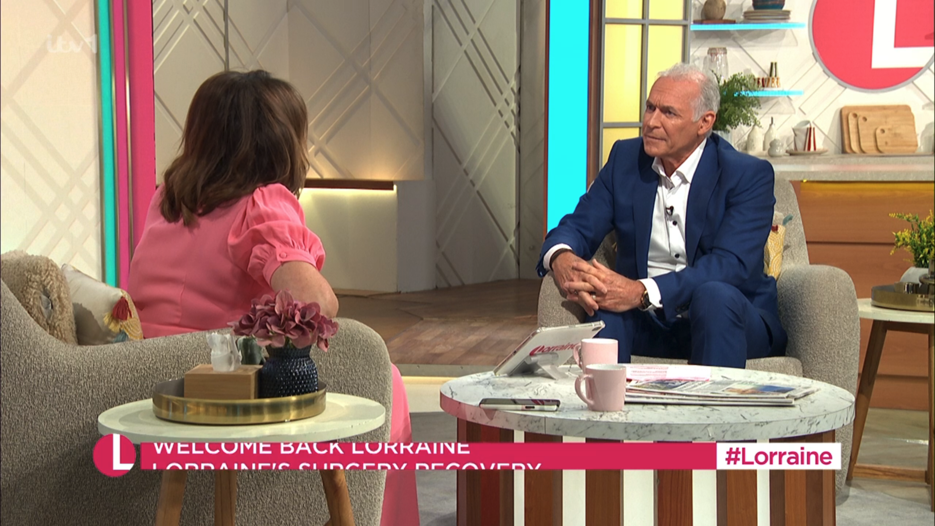Lorraine Kelly interviewed by Dr Hilary on Lorraine