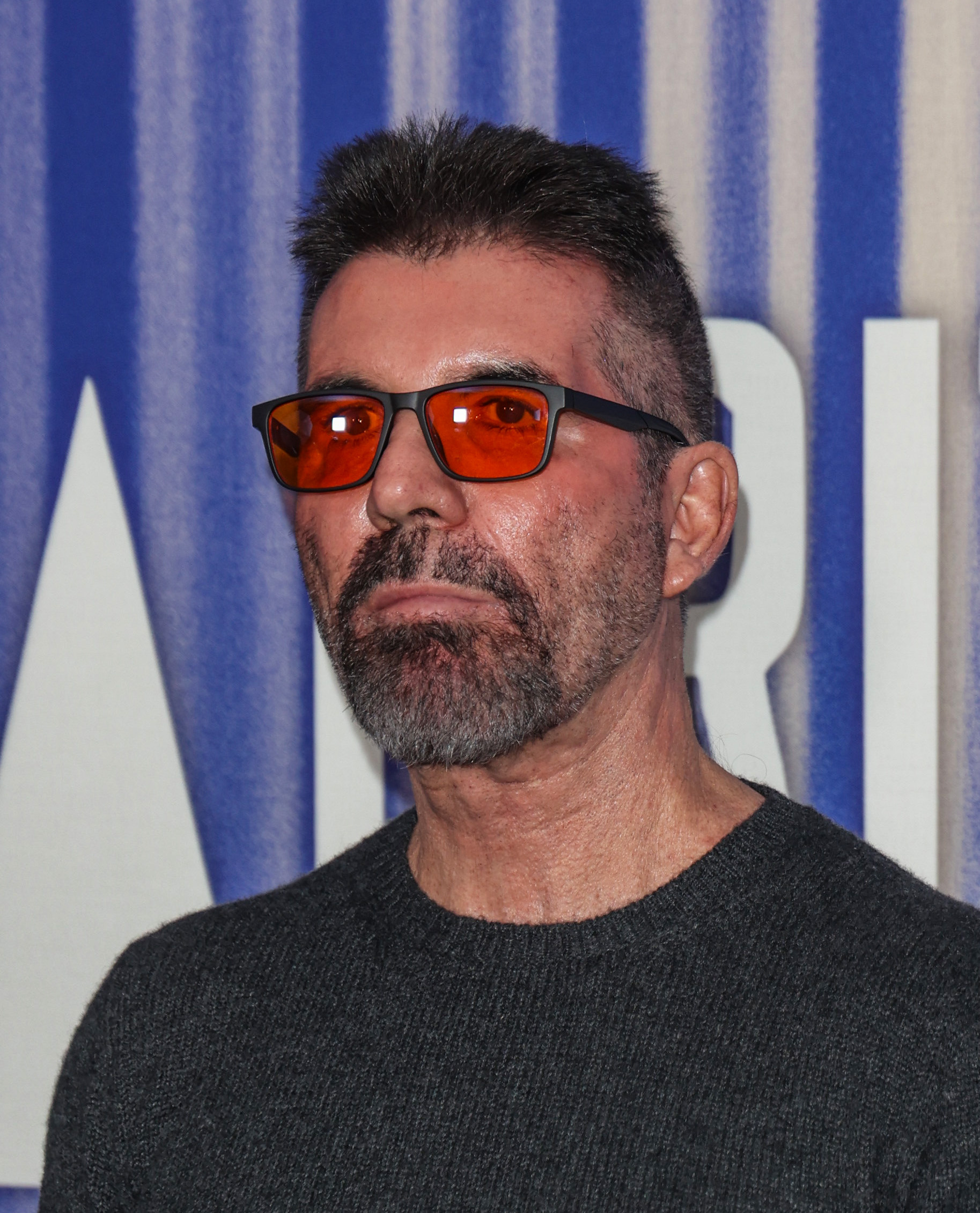 Simon Cowell on the red carpet