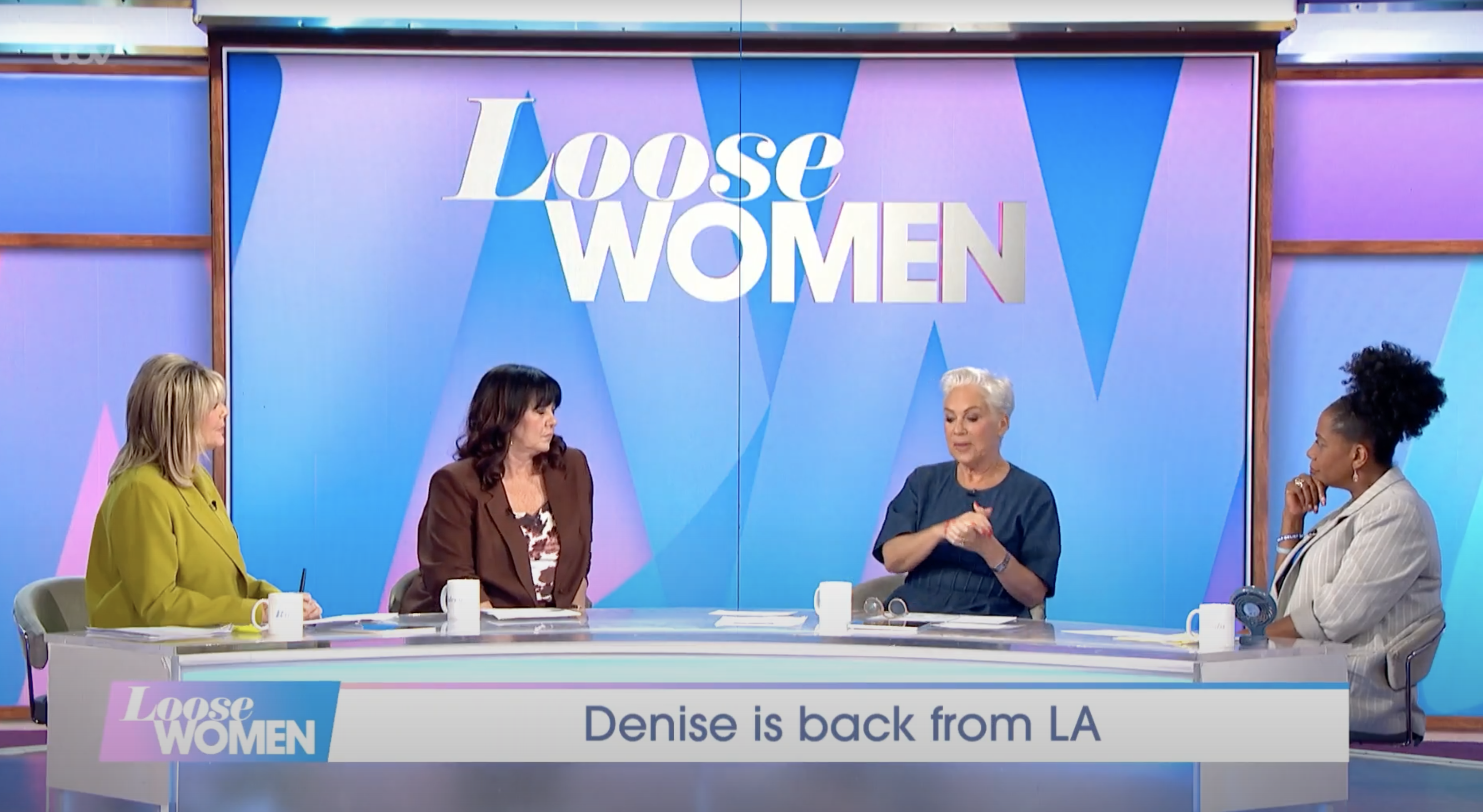 Denise Welch on Loose Women