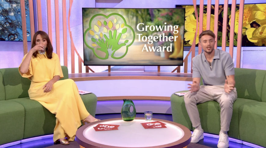 Alex Jones and Roman Kemp on One Show