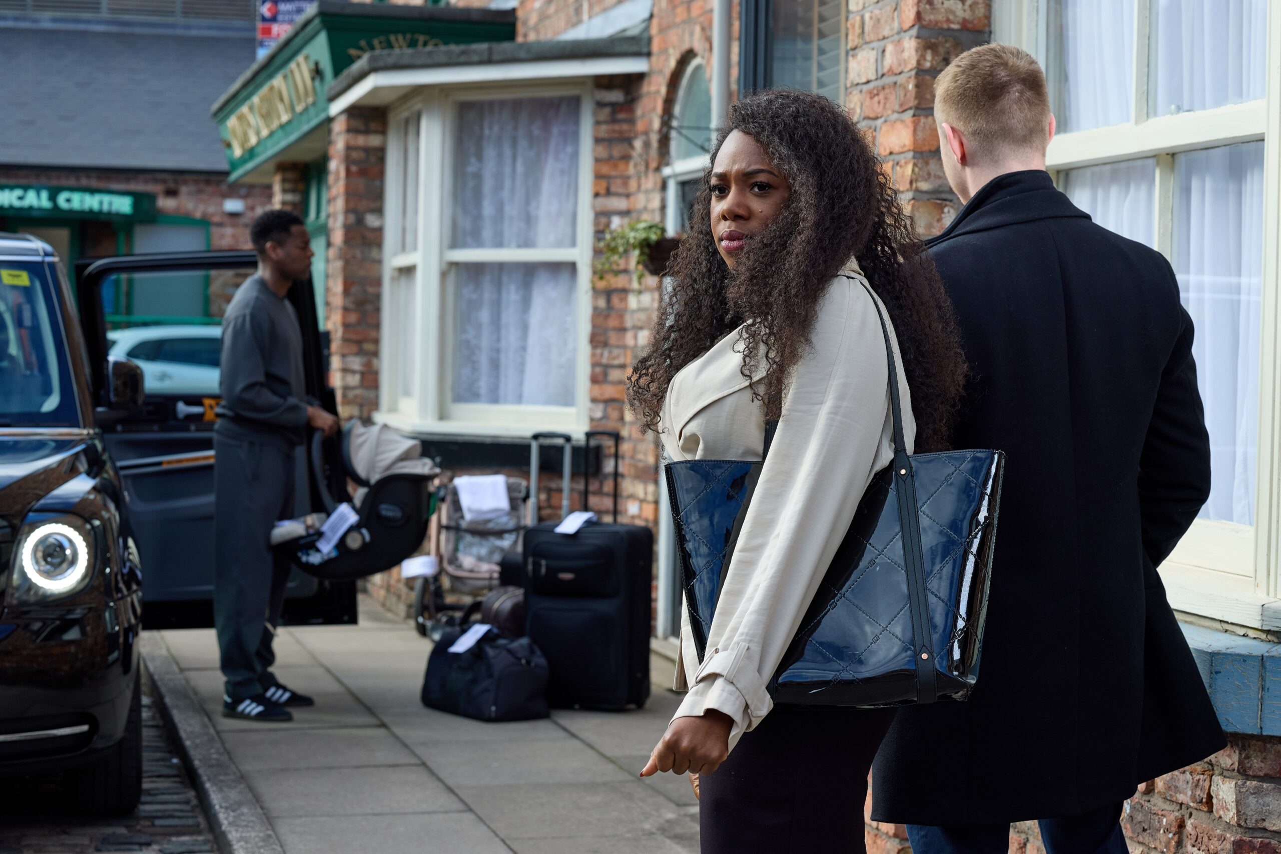 Coronation Street's Dee-Dee looks conflicted