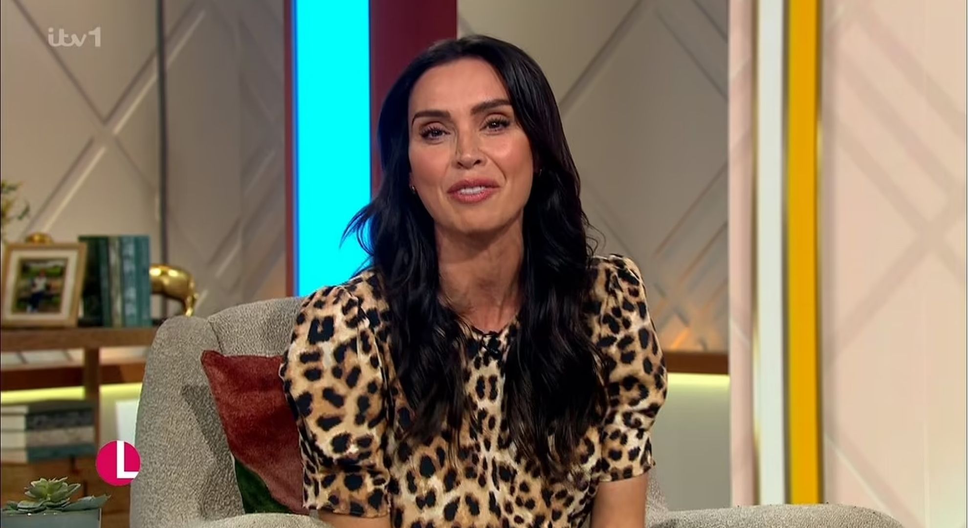 Christine Lampard smiling