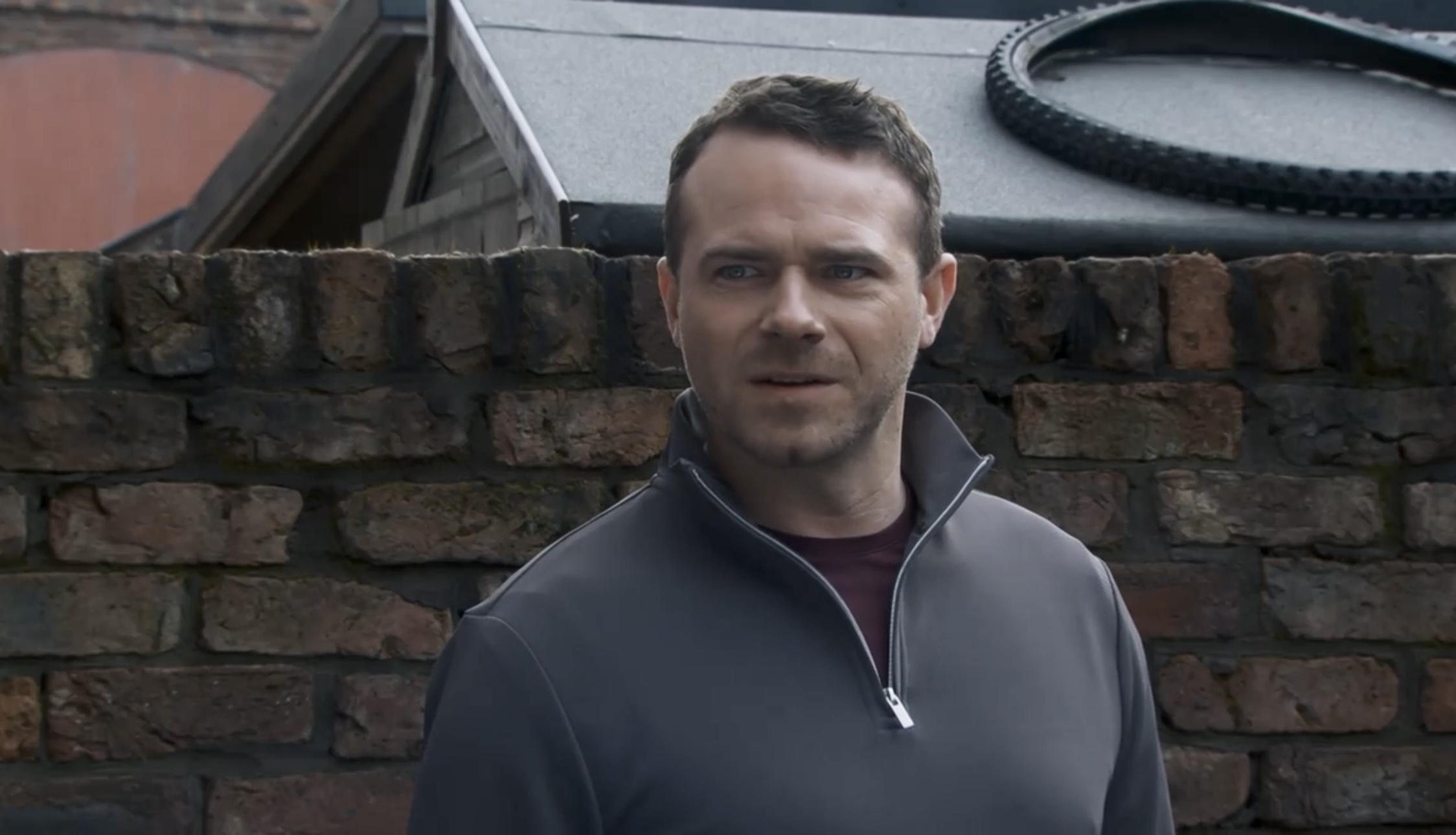 Coronation Street's Mick angry