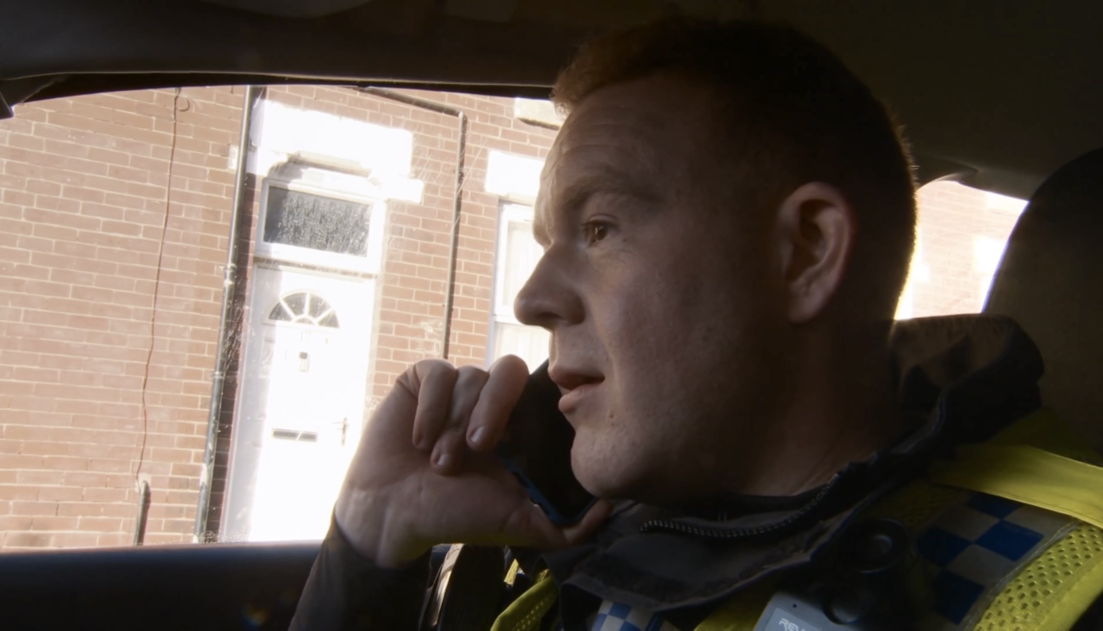 Coronation Street's Craig on the phone 