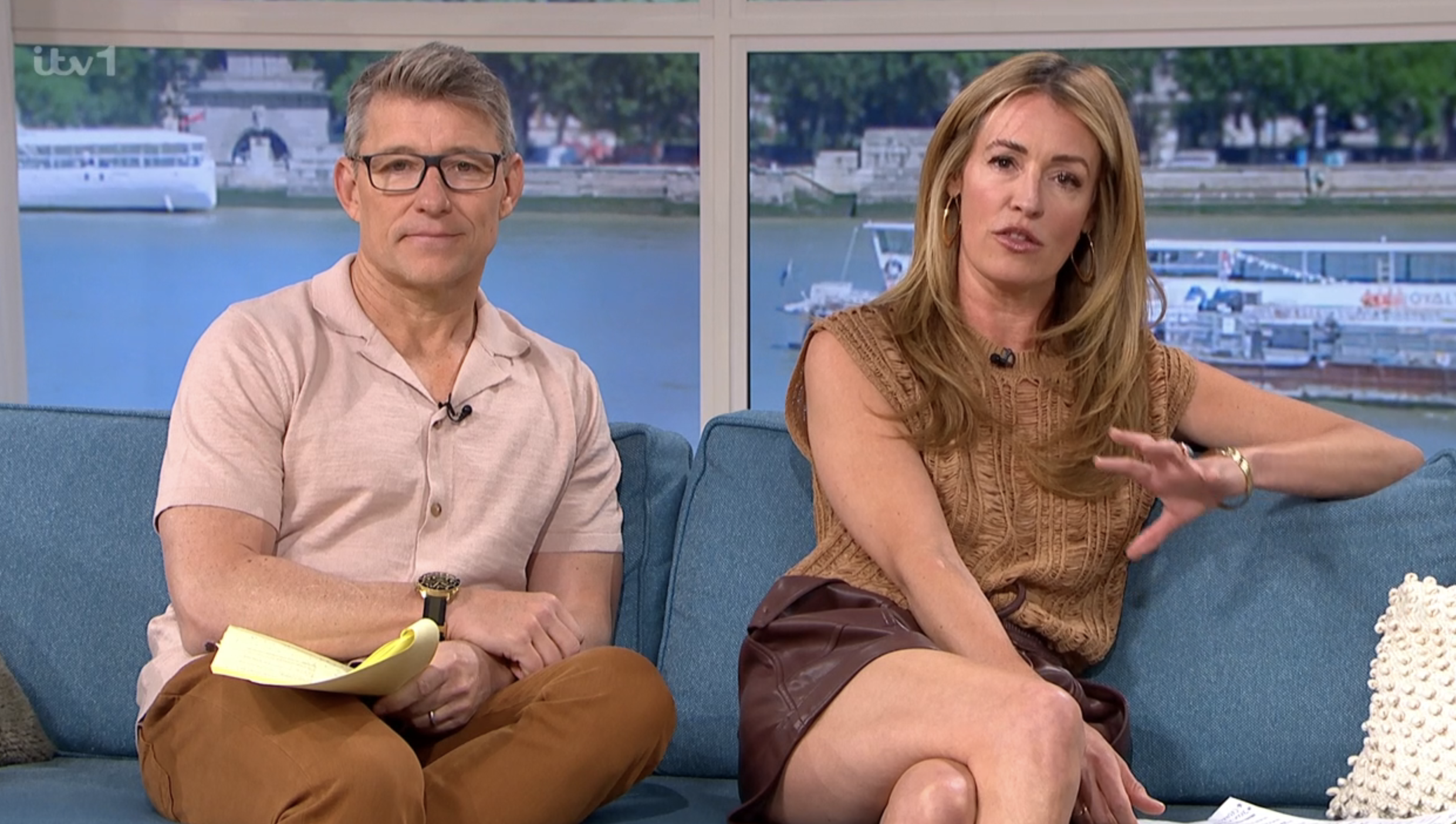 Ben Shephard and Cat Deeley hosting This Morning