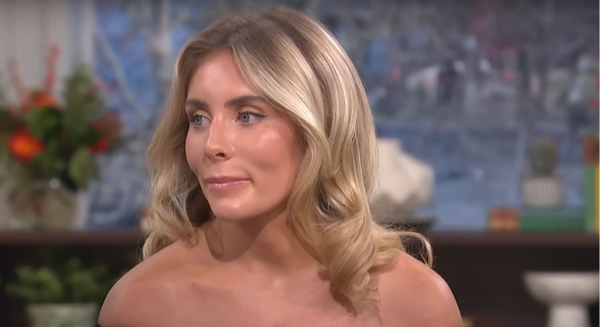 Bonnie Blue smirking on This Morning 