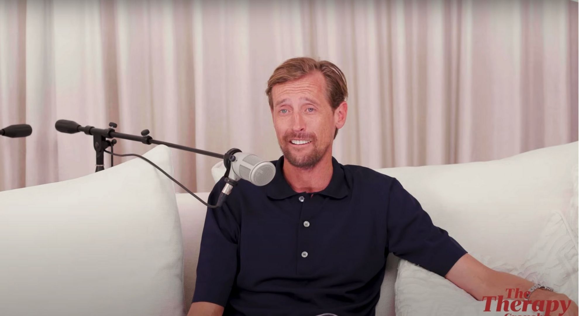 Peter Crouch on his podcast 