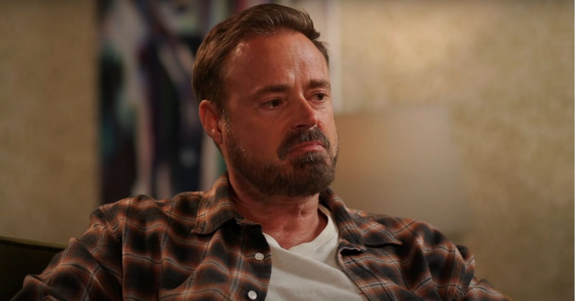 Jamie Theakston looking sad