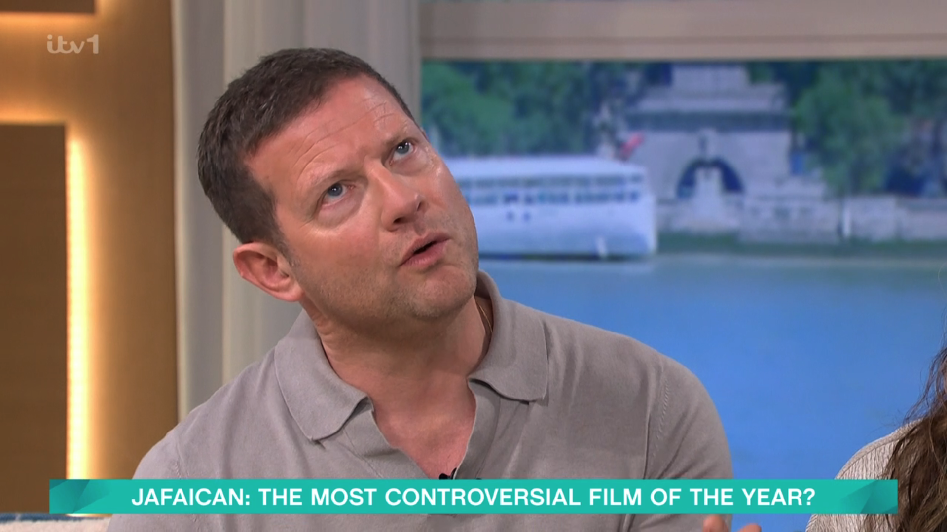 Dermot O'Leary presenting This Morning