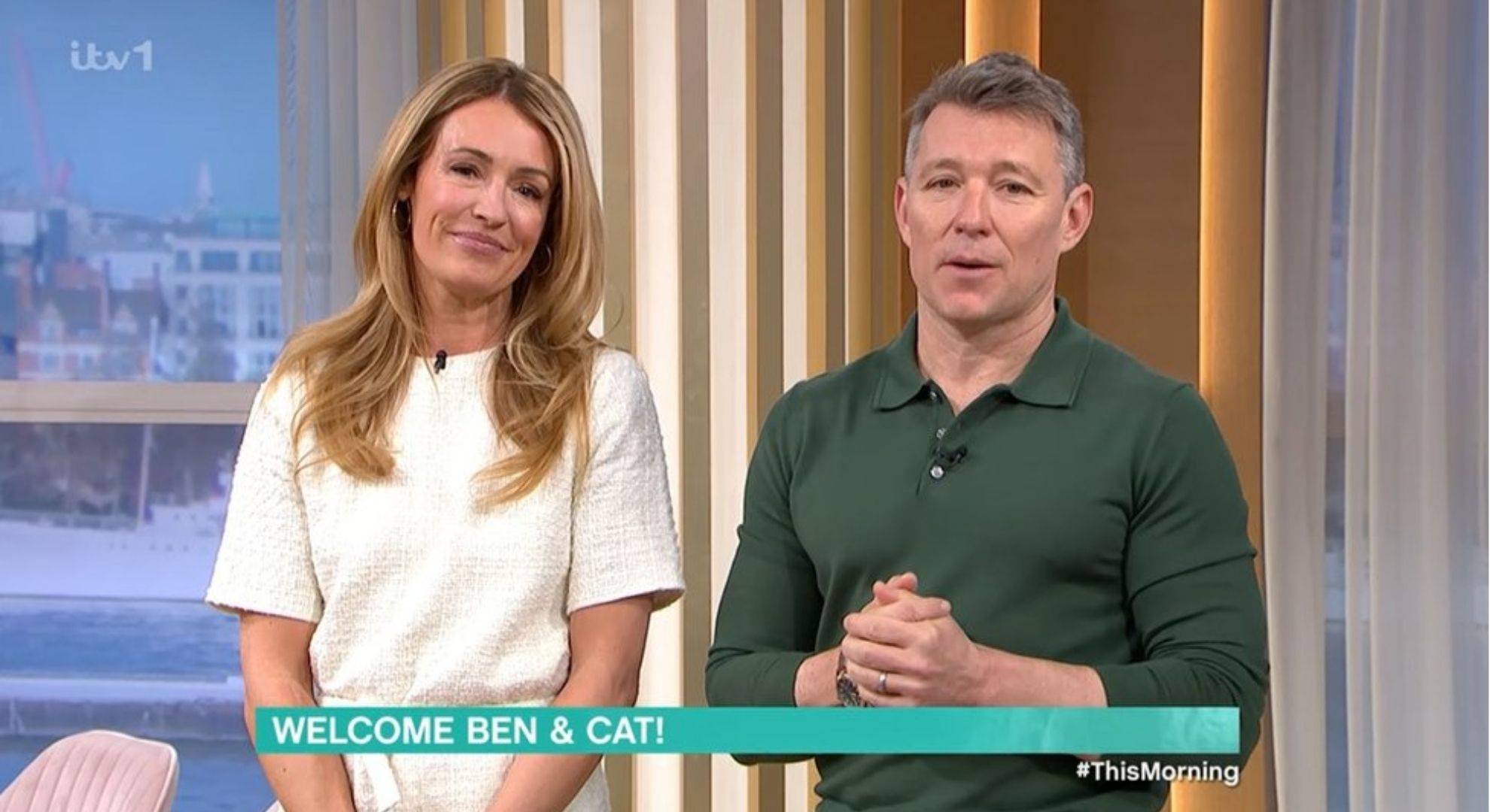 Cat Deeley and Ben Shephard hosting This Morning