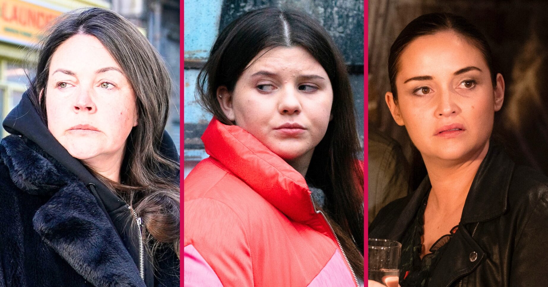 EastEnders' Stacey, Lily, Lauren