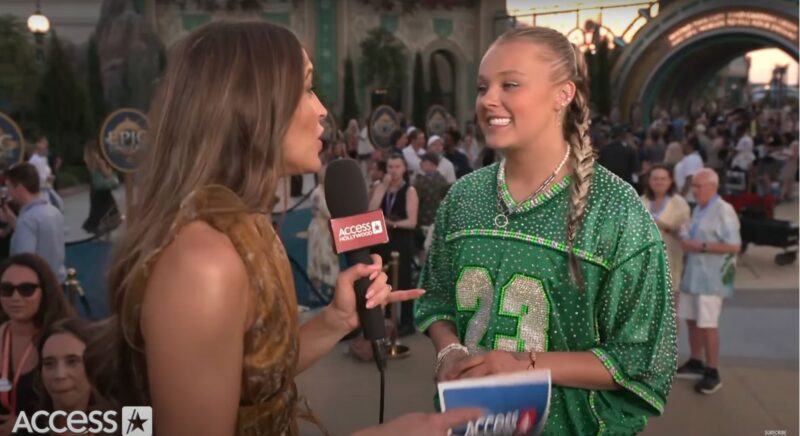 JoJo Siwa in an interview