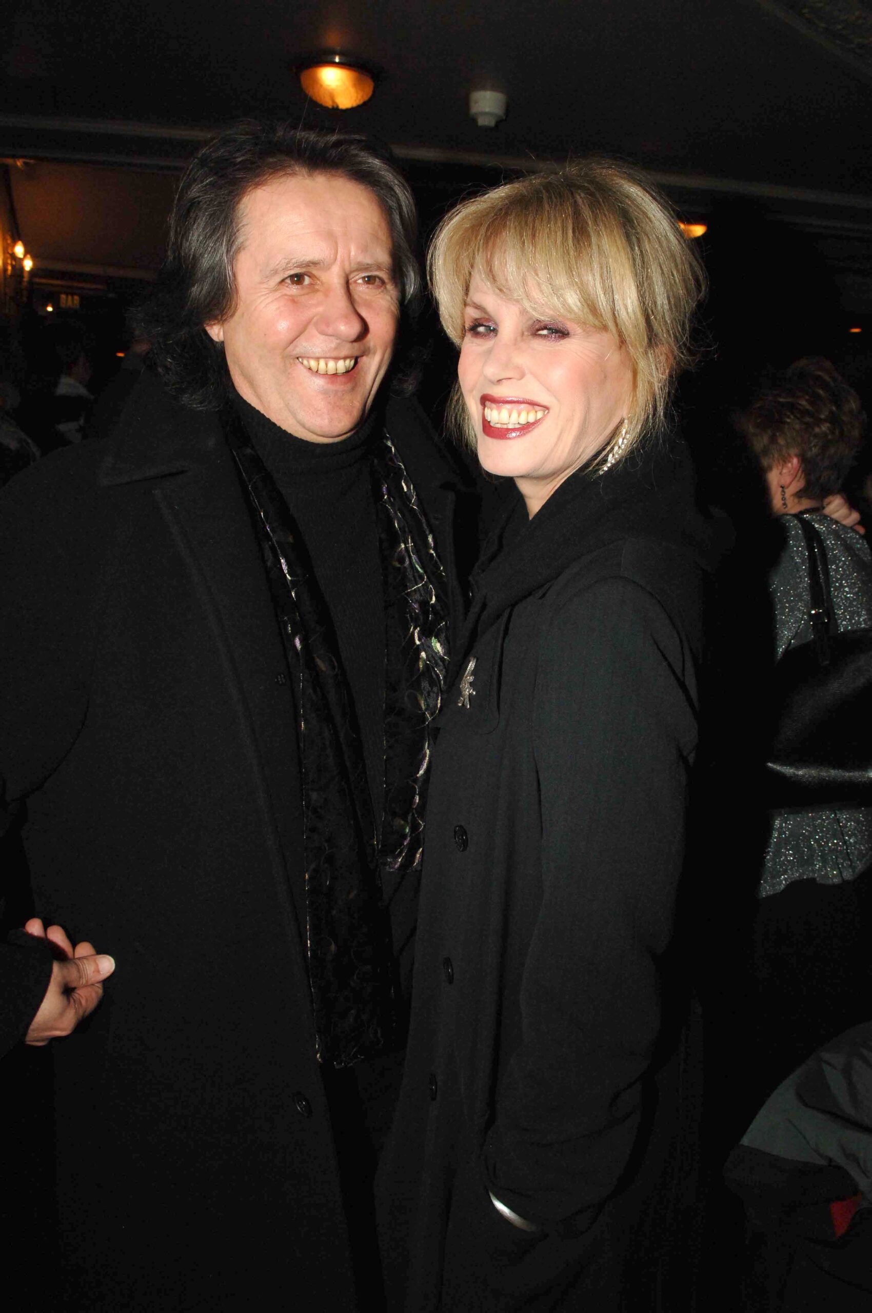 Joanna Lumley and Stephen Barlow