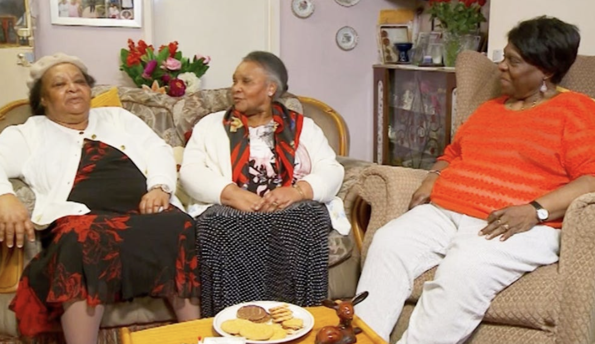 Kathy, Cilla and Evie on Gogglebox